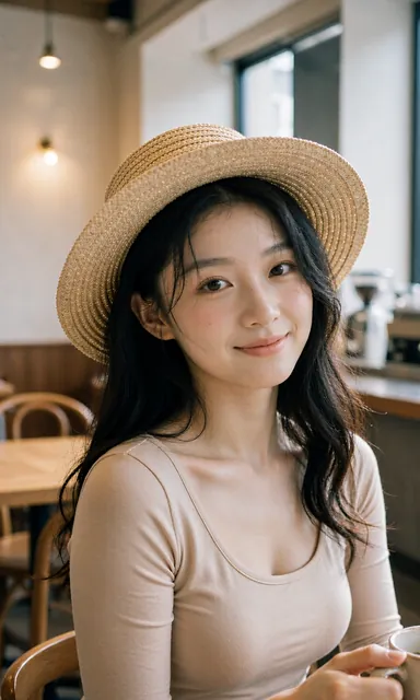 Cafe light — close, and serene.