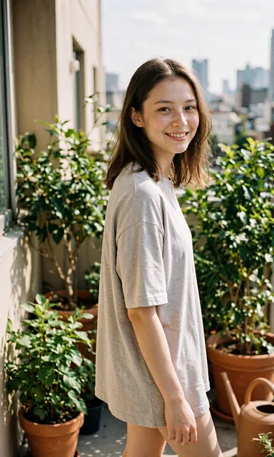 Small Balcony — mid-step